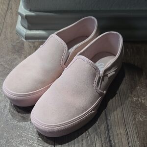 Vans Women's Pink Slip-On Shoes